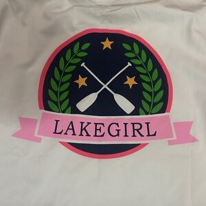 Lakegirl Women's Classic White Long Sleeve Tee